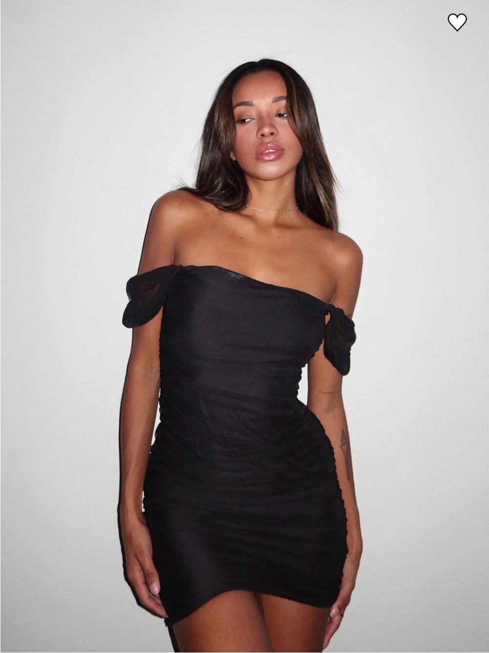 Princess Polly Black Mini Dress